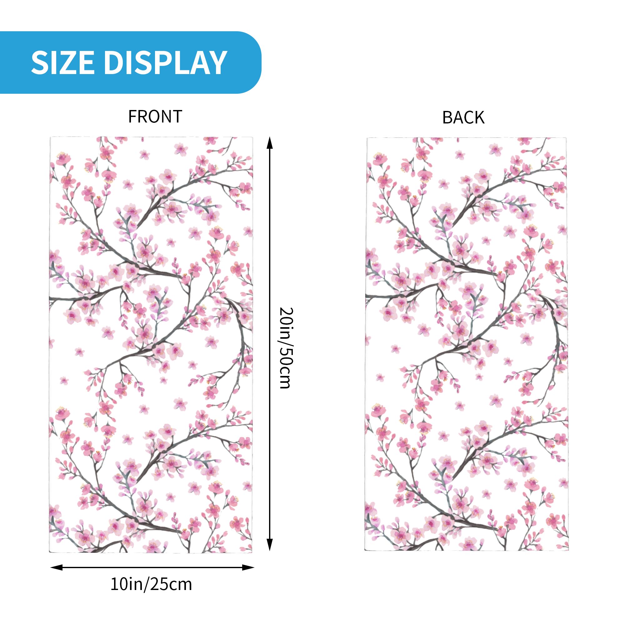Japan Sakura Cherry Blossoms w - Neck Warmer Tube 评论和价格