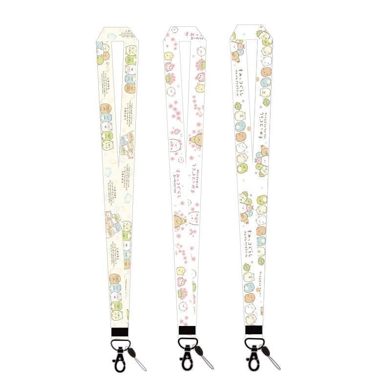 2pcs/set Kawaii Sumikko Gurash - Lanyard Badge Holder 评论和价格