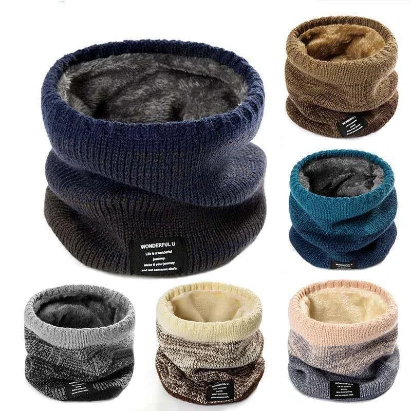 Winter scarf for men fleece ri - Handkerchief Cotton Men 评论和价格