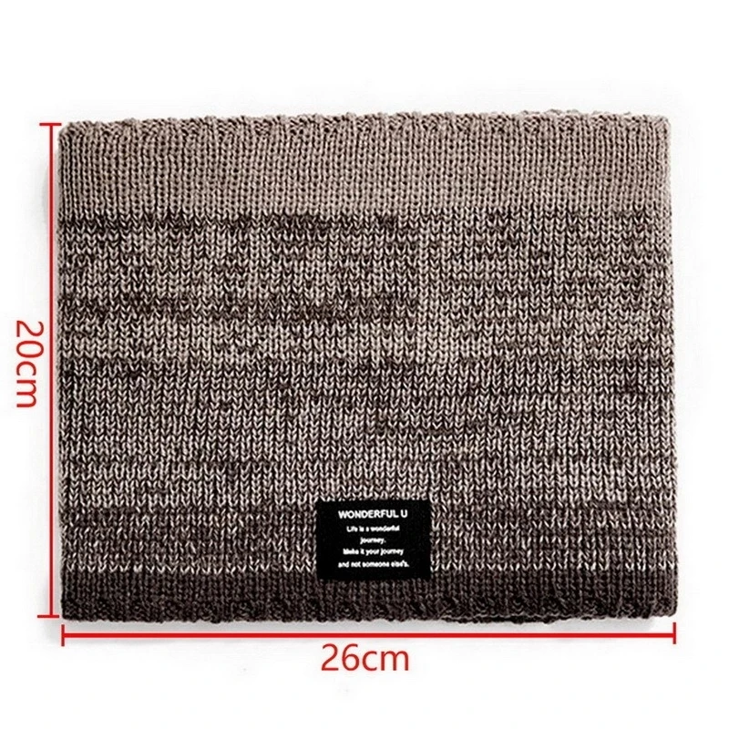 Winter scarf for men fleece ri - Handkerchief Cotton Men 评论和价格