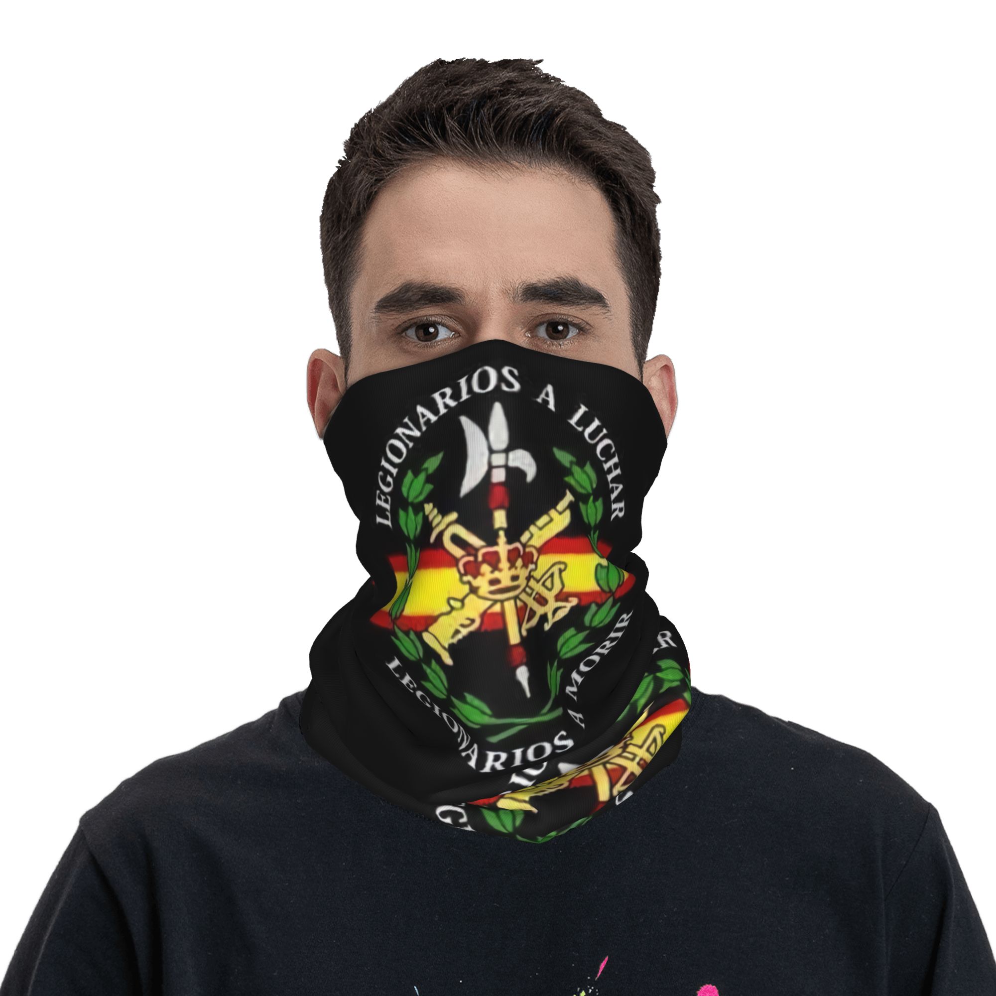 Custom Spanish Legion Bandana  - Neck Warmer Tube 评论和价格