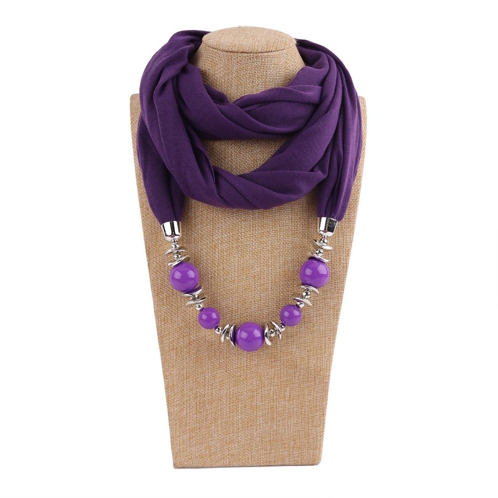 Fashion Chiffon Scarf Solid Co - Infinity Scarf Knit 评论和价格