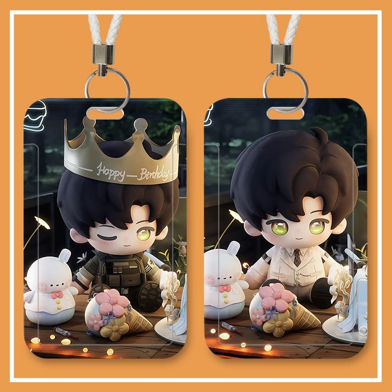 Anime Love and Deepspace ID Ca - Lanyard Badge Holder 评论和价格