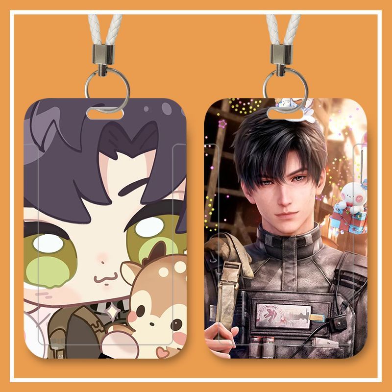 Anime Love and Deepspace ID Ca - Lanyard Badge Holder 评论和价格