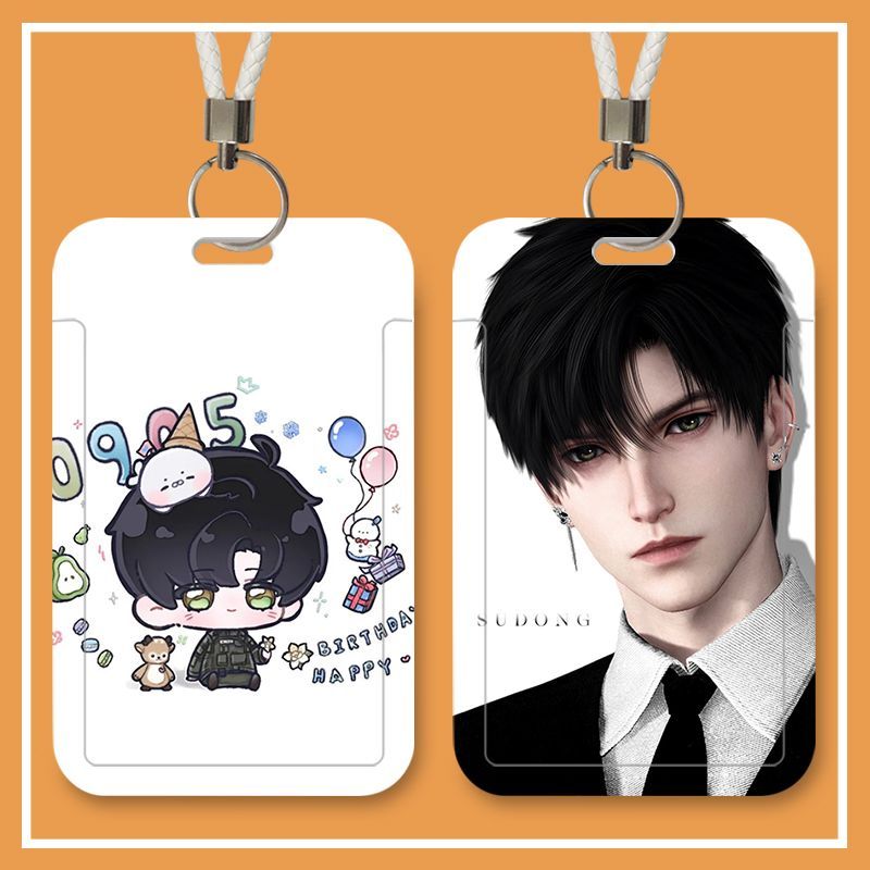Anime Love and Deepspace ID Ca - Lanyard Badge Holder 评论和价格