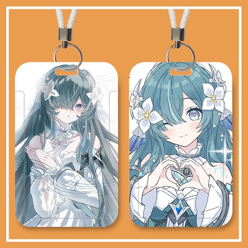 Anime  Vodyanitsa ID Card Hold - Lanyard Badge Holder 评论和价格
