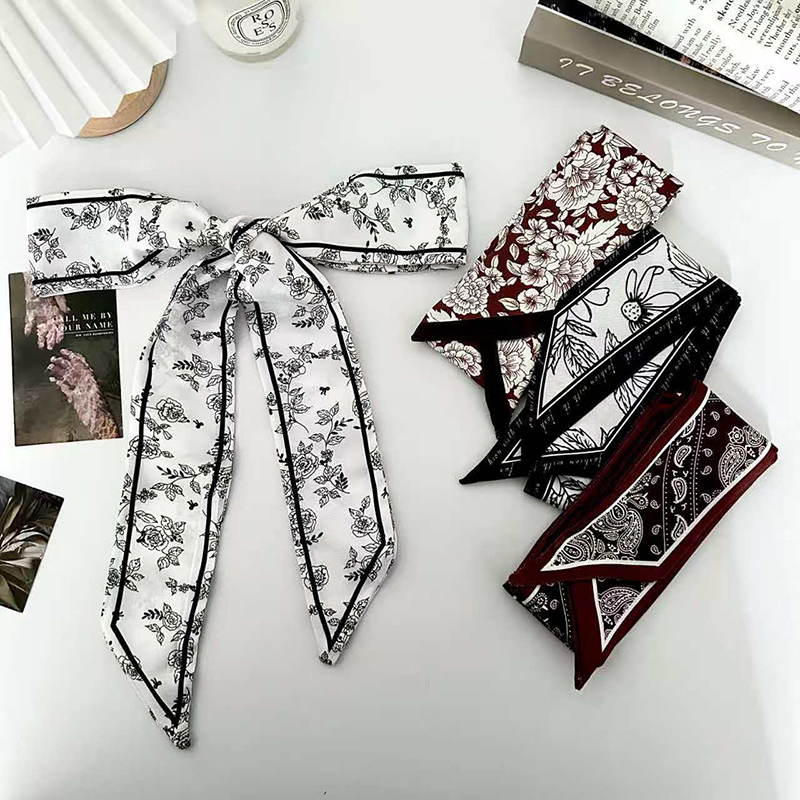 Luxury Fashion Woman Skinny Si - Ascot Neck Scarf 评论和价格